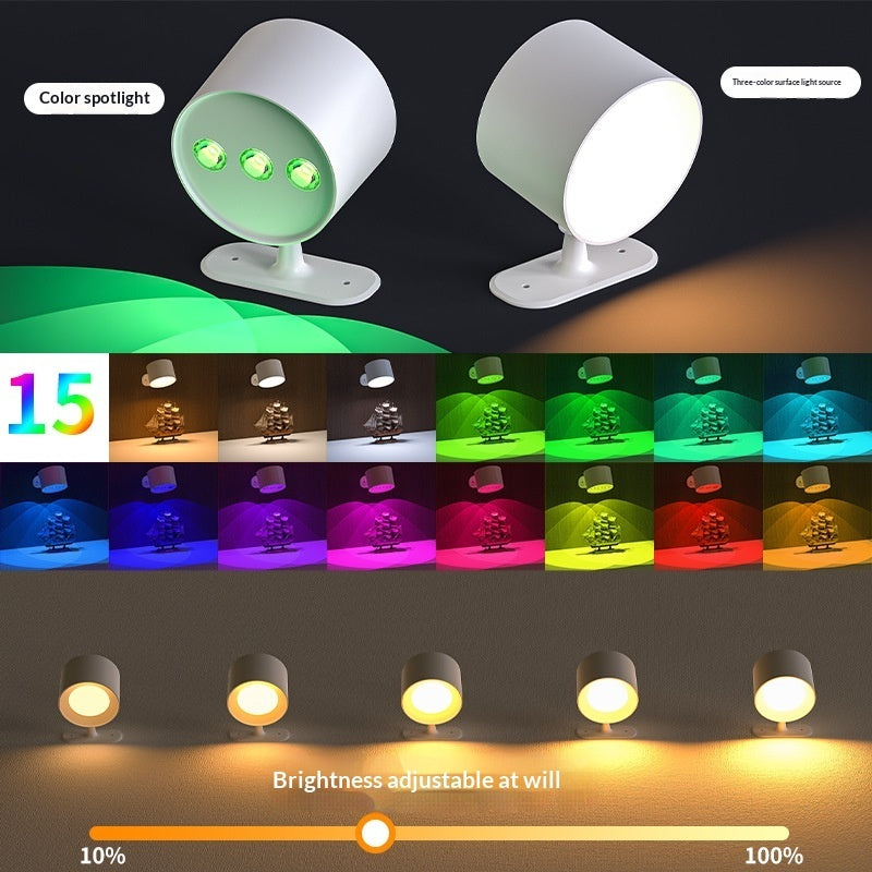 NUREYA MoodLight – Magnetische LED-lamp met Afstandsbediening